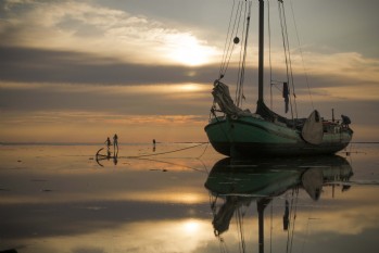 Trouwe Hulp droogvallen